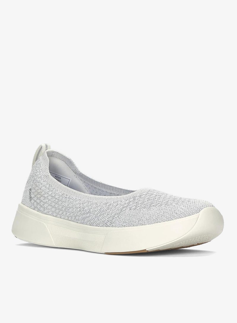 Keds Women's BlissWalk Skimmer Casual Sneaker Silver - Image 3